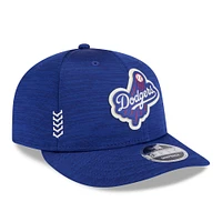 Men's New Era Royal Los Angeles Dodgers 2024 Clubhouse Low Profile 9FIFTY Snapback Hat