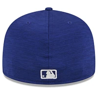 Men's New Era  Royal Los Angeles Dodgers 2024 MLB Clubhouse 59FIFTY Fitted Hat