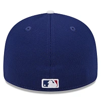 Men's New Era  Royal Los Angeles Dodgers 2025 Batting Practice Low Profile 59FIFTY Fitted Hat