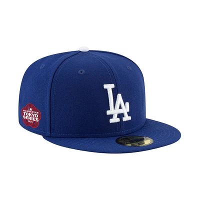 Casquette ajustée 59FIFTY Royal Los Angeles Dodgers 2025 MLB World Tour : Tokyo Series pour homme de New Era