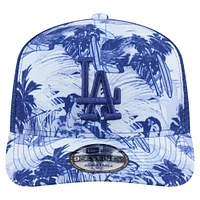 Men's New Era Royal Los Angeles Dodgers Hula Trucker 9SEVENTY Adjustable Hat