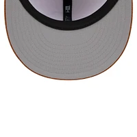 Men's New Era Stone/Brown Los Angeles Dodgers 2024 Clubhouse 59FIFTY Fitted Hat