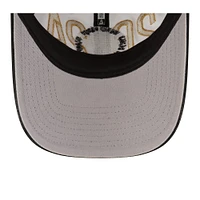 Men's New Era White/Black Los Angeles Dodgers 2024 World Series Champions Locker Room 9TWENTY Adjustable Hat