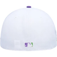 Men's New Era White Los Angeles Dodgers 2020 World Series Side Patch 59FIFTY Fitted Hat