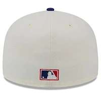 Men's New Era White Los Angeles Dodgers Big League Chew Original 59FIFTY Fitted Hat