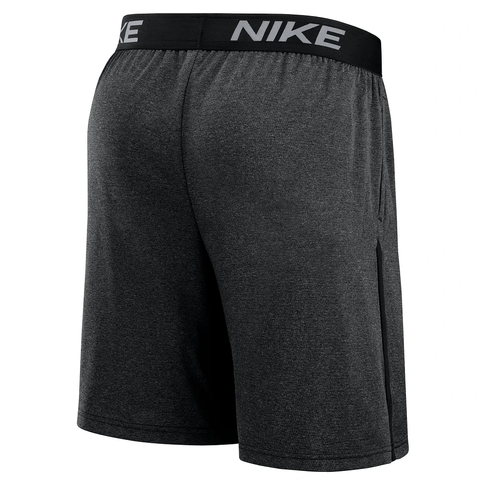 Short en tricot Nike noir pour homme