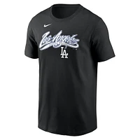 Men's Nike Black Los Angeles Dodgers Local Home Town T-Shirt