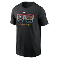 Men's Nike Black Los Angeles Dodgers Sunglasses Local Team T-Shirt