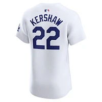 Men's Nike Clayton Kershaw White Los Angeles Dodgers Home Elite Player Jersey