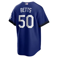 Men's Nike Mookie Betts Royal Los Angeles Dodgers City Connect Replica Player Jersey
