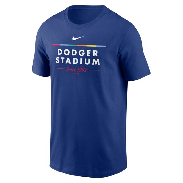 T-shirt de l'équipe locale Nike Royal Los Angeles Dodgers Dodger Stadium pour homme