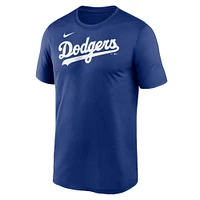 Men's Nike Royal Los Angeles Dodgers Legend Fuse Wordmark T-Shirt