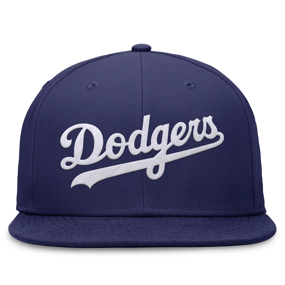 Men's Nike Royal Los Angeles Dodgers True Performance Fitted Hat