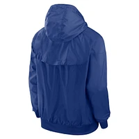 Men's Nike Royal Los Angeles Dodgers Windrunner Raglan Full-Zip Windbreaker
