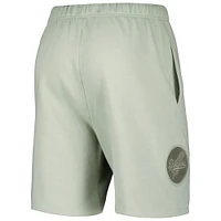 Men's Pro Standard Light Green Los Angeles Dodgers Neutral Fleece Shorts