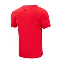 Men's Pro Standard Los Angeles Dodgers Classic Triple Red T-Shirt