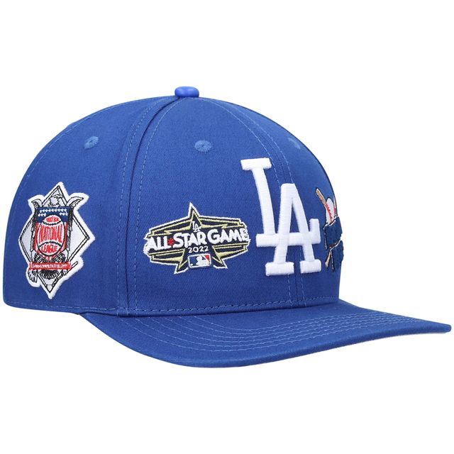 Casquette Snapback Pro Standard Royal Los Angeles Dodgers All-Star en laine multi-coups pour homme
