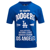 Men's Pro Standard Royal Los Angeles Dodgers Oversized City Tour T-Shirt