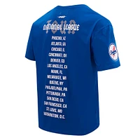 Men's Pro Standard Royal Los Angeles Dodgers Oversized City Tour T-Shirt