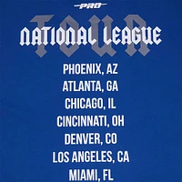 Men's Pro Standard Royal Los Angeles Dodgers Oversized City Tour T-Shirt