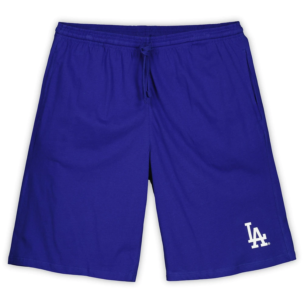 Men's Profile Los Angeles Dodgers Big & Tall T-Shirt Shorts Combo Set