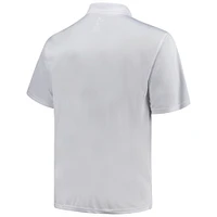 Men's Profile White/Royal Los Angeles Dodgers Big & Tall Two-Pack Solid Polo Set