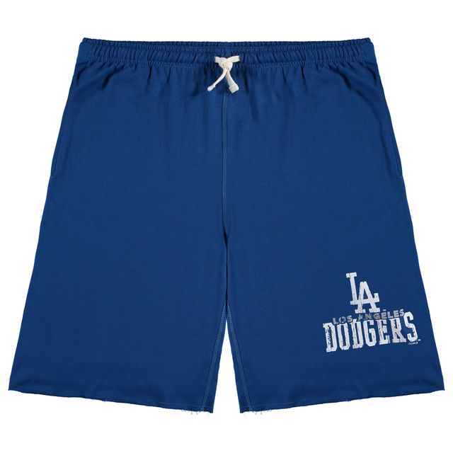 Short en tissu éponge des Royal Los Angeles Dodgers pour hommes, grands et