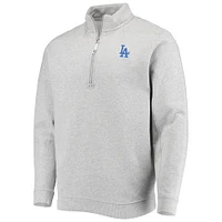 Veste à demi-glissière pour homme Vineyard Vines des Los Angeles Dodgers Shep grise