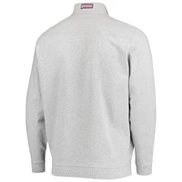 Veste à demi-glissière pour homme Vineyard Vines des Los Angeles Dodgers Shep grise
