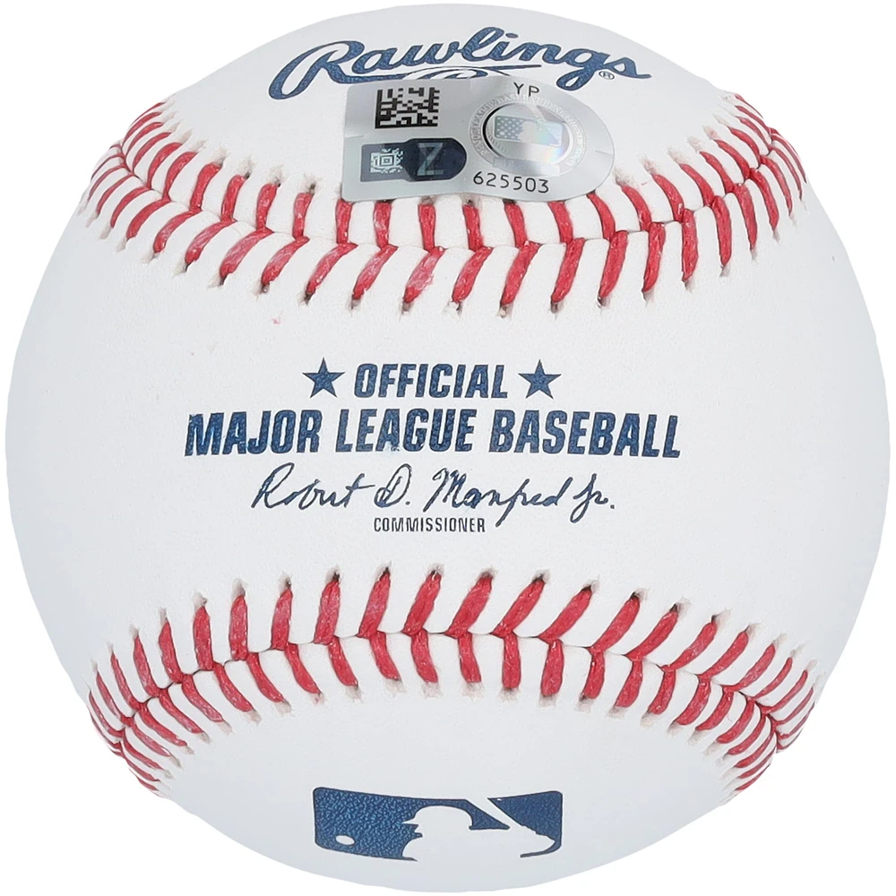 Mookie Betts Los Angeles Dodgers Autographed Baseball with Full Name Signature