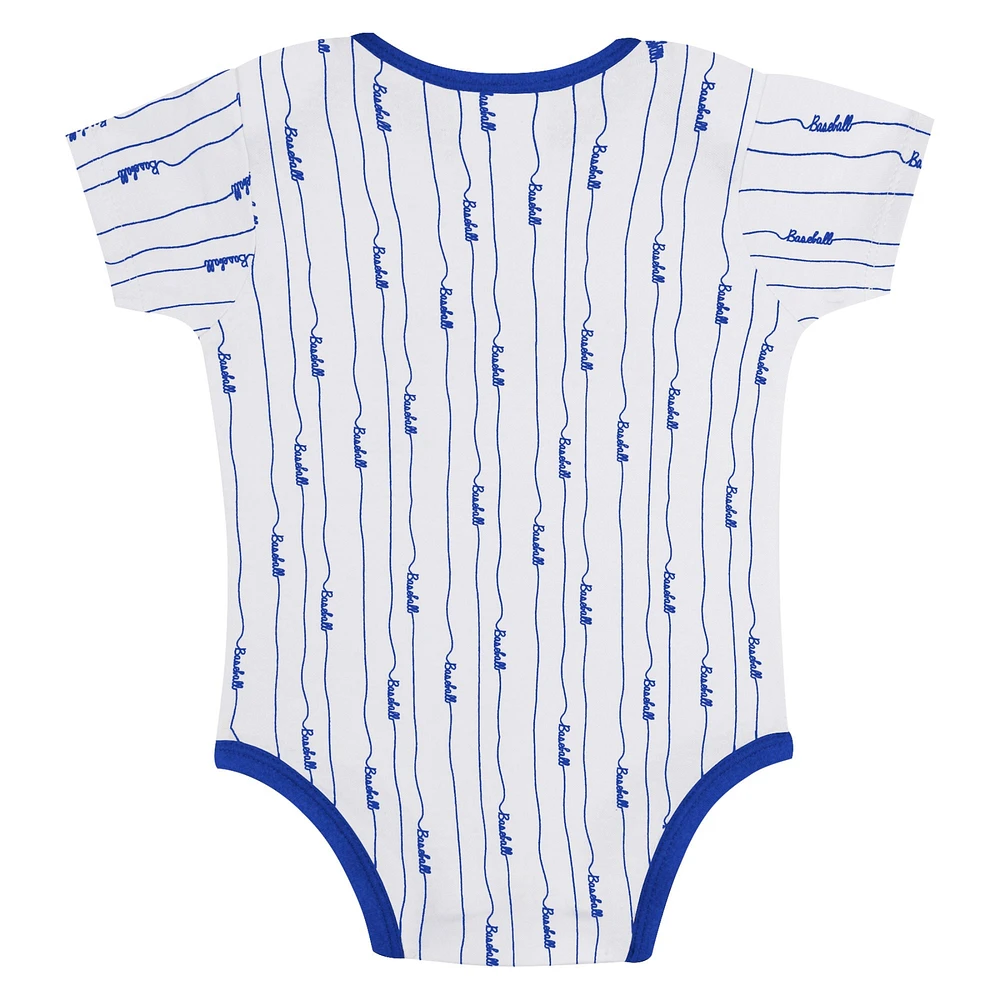 Newborn & Infant Los Angeles Dodgers Play Ball 2-Pack Bodysuit Set