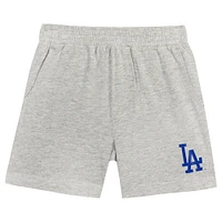 Preschool Fanatics Los Angeles Dodgers Loaded Base T-Shirt & Shorts Set