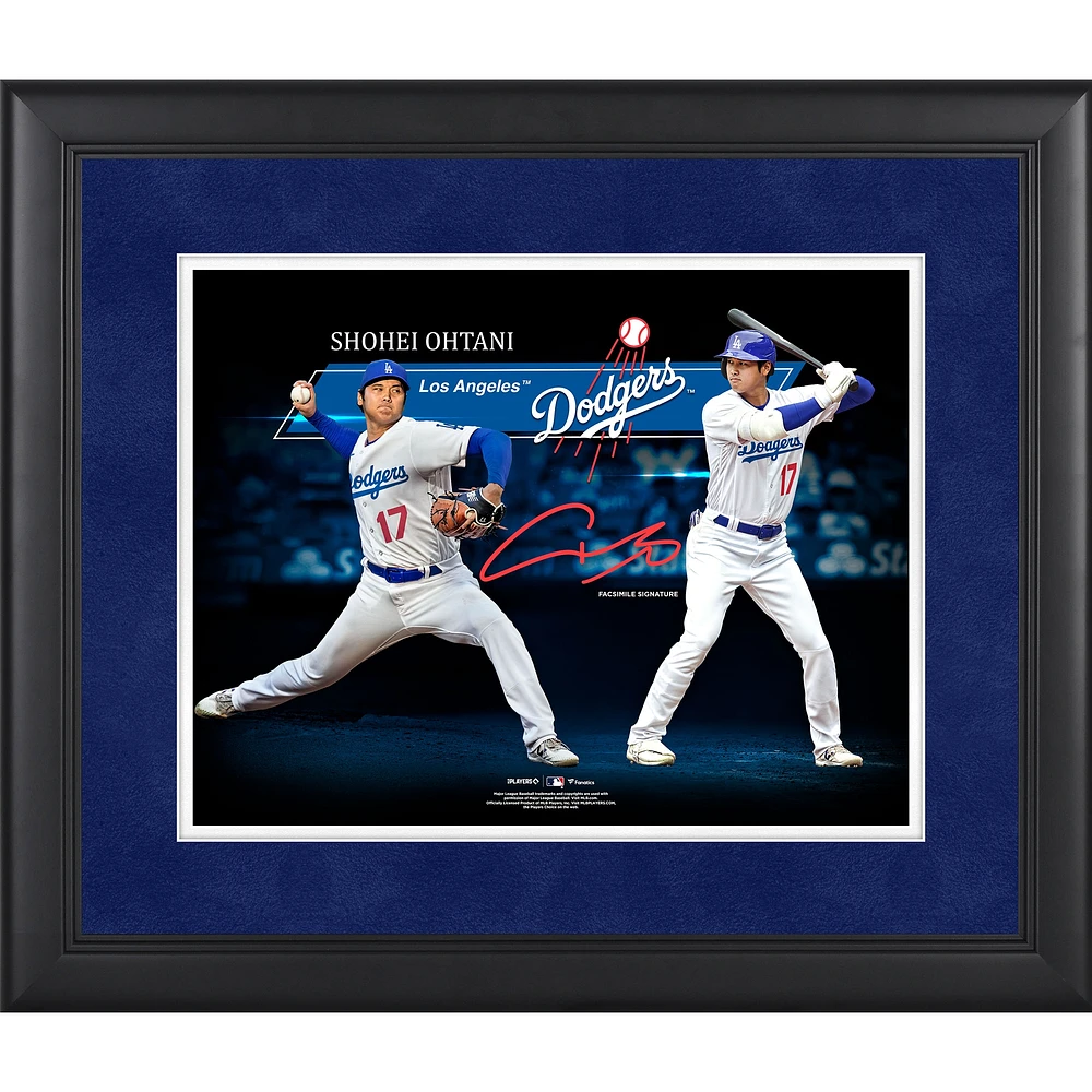 Shohei Ohtani Los Angeles Dodgers Framed 11" x 14" Spotlight Collage 