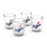 Tervis Los Angeles Dodgers paquet de quatre 12oz. Ensemble de gobelets emblème