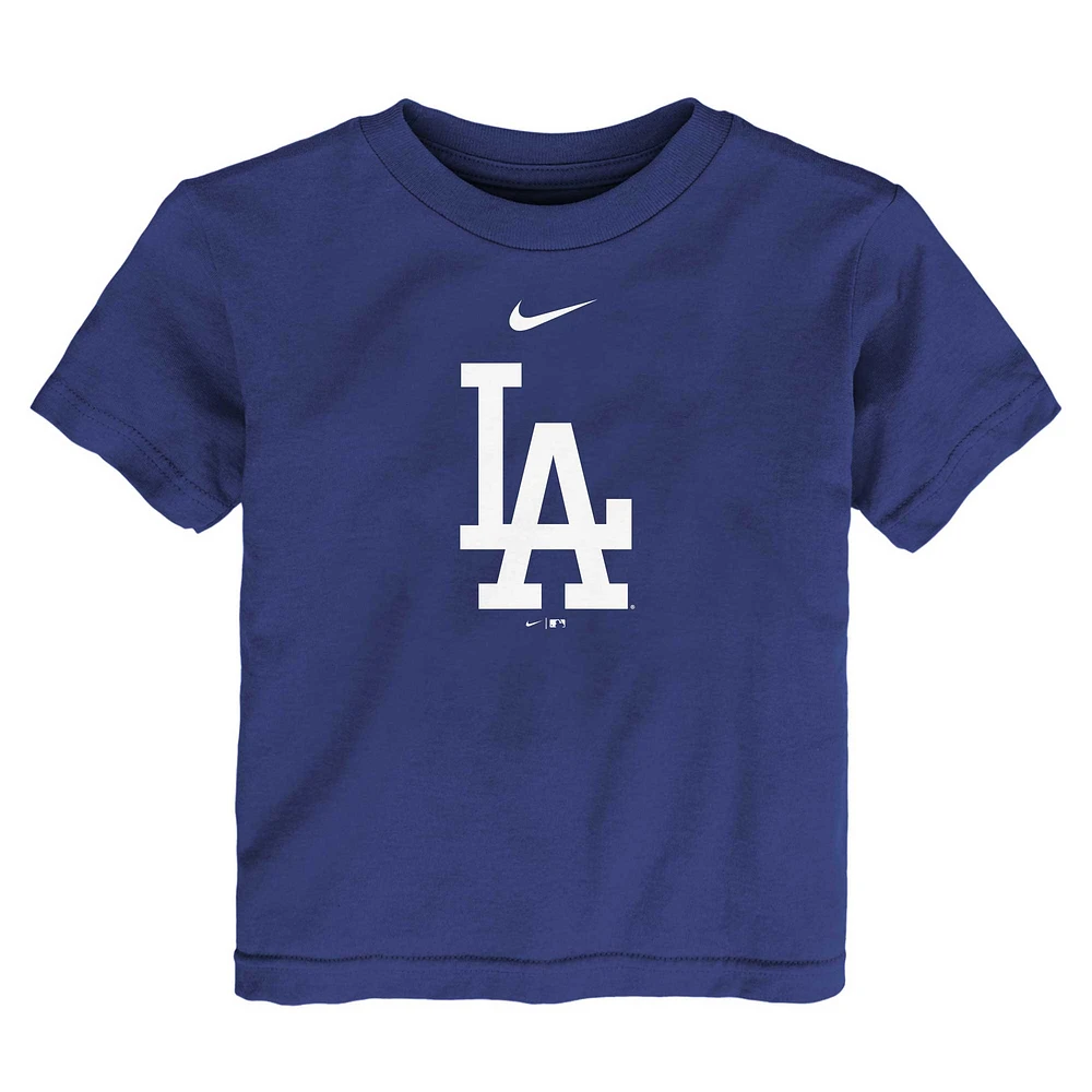 Toddler Nike Royal Los Angeles Dodgers Large Logo T-Shirt