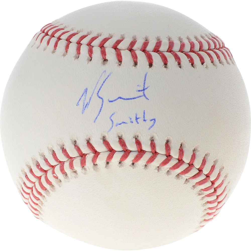 Will Smith Los Angeles Dodgers Autographed Baseball with "Smitty" Inscription