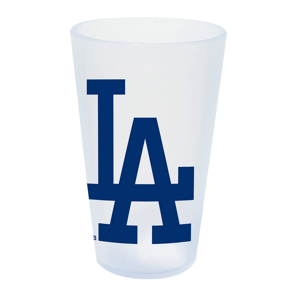 WinCraft Los Angeles Dodgers 16oz. Verre à pinte en silicone Icicle