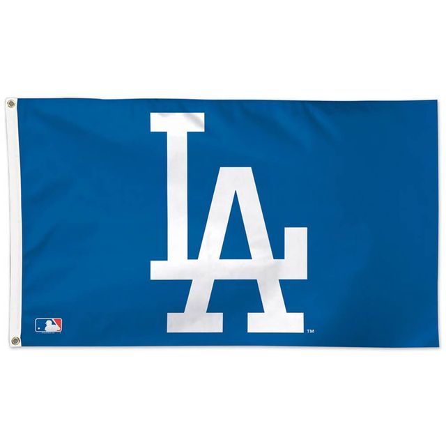 WinCraft Los Angeles Dodgers 3' x 5' Cap Logo Deluxe - Drapeau simple face