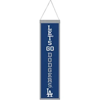 WinCraft Los Angeles Dodgers 8" x 32" Slogan Wool Banner