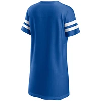 Women's Fanatics Royal Los Angeles Dodgers Iconic Mesh Dress