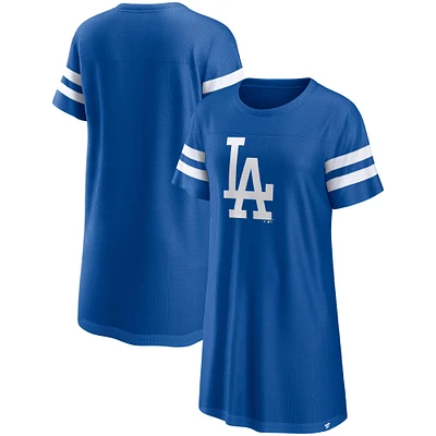 Women's Fanatics Royal Los Angeles Dodgers Iconic Mesh Dress