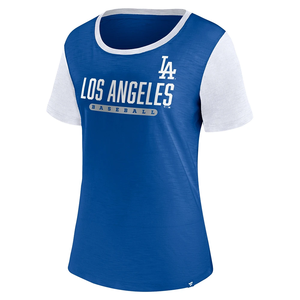 Women's Fanatics Royal Los Angeles Dodgers Mound T-Shirt
