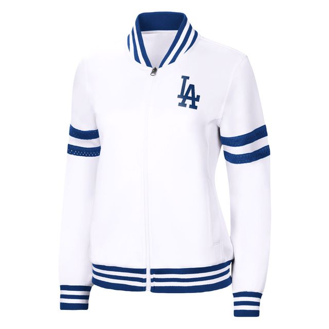 Veste d'avant-match G-III 4Her by Carl Banks Los Angeles Dodgers pour homme - de survêtement entièrement zippée