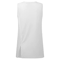 Women's Levelwear  White Los Angeles Dodgers Influx Rafters Tank Top