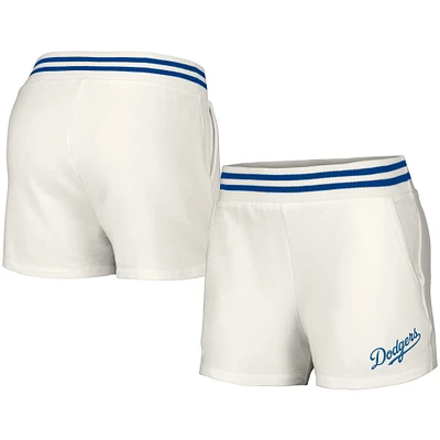 Short Maeg Tri-Blend Pocket Los Angeles Dodgers Lusso White pour femme