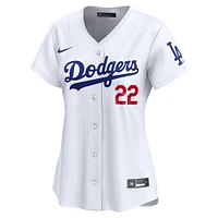 Women's Nike Clayton Kershaw White Los Angeles Dodgers Home Limited Player Jersey