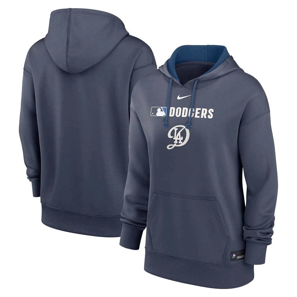 Sweat à capuche Nike Royal Los Angeles Dodgers Authentic Collection City Connect Performance pour femme