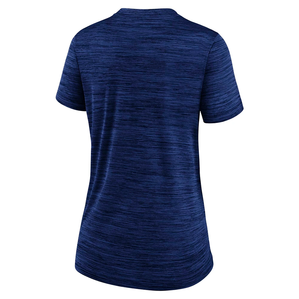 Women's Nike  Royal Los Angeles Dodgers Authentic Collection Velocity Performance T-Shirt