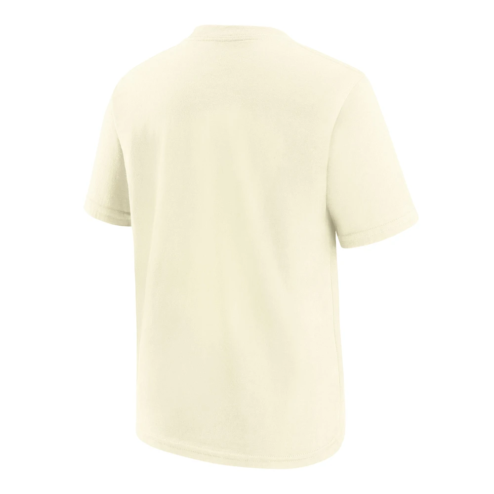Youth Nike Cream Los Angeles Dodgers City Connect T-Shirt