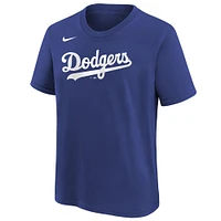 Youth Nike Shohei Ohtani Royal Los Angeles Dodgers Name & Number T-Shirt